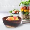 16x7cm Holz Schüssel Lebensmittel Salat Container Obst Nudeln Reis Esszimmer Schüssel Küche Utensilien Geschirr