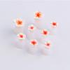 8pcs/Bag Soft Silicone Flower Perals Design Toe Separator for Pedicure Foot Splitter Flexible Finger Toe Separation Tool FZQ01