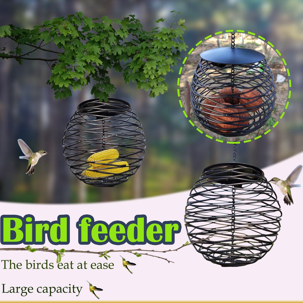 Buy Outdoor Bird Feeder Hanging Removable Cleaning Windproof Bird