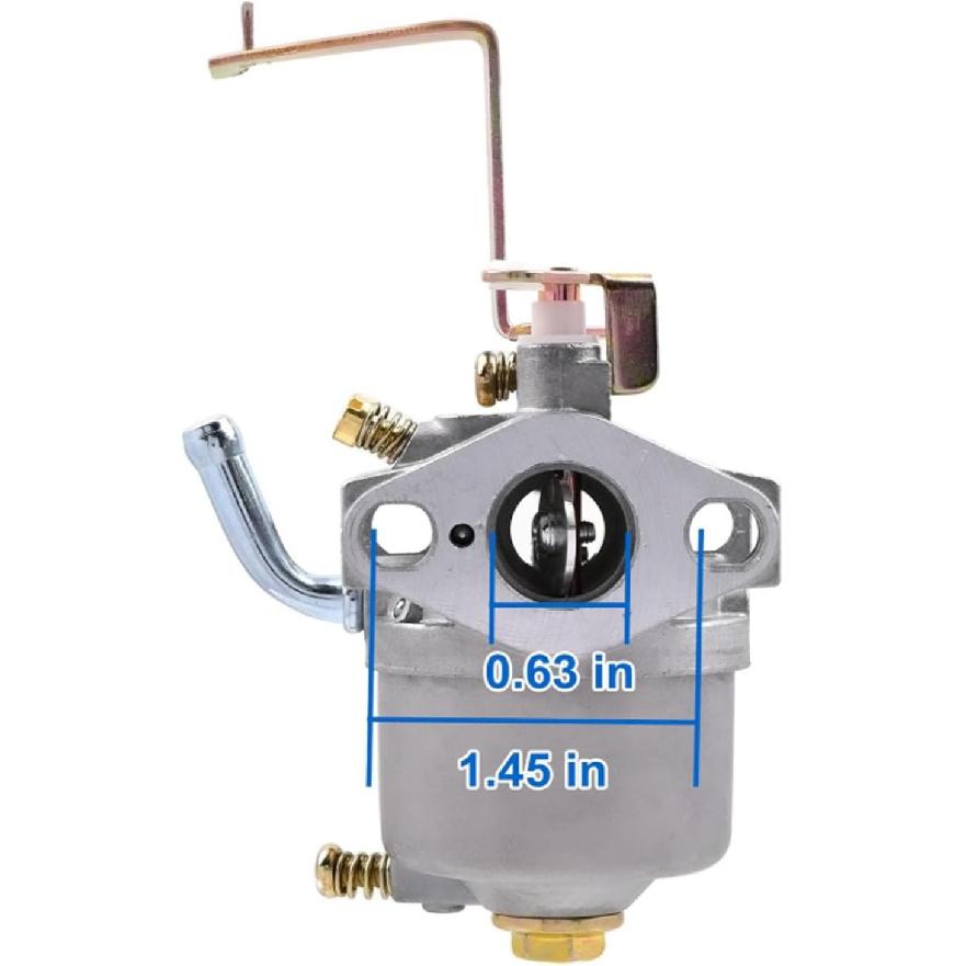 Compatible with Carburetor Fits For Earthquake Rototiller Tiller 99CC 4-Cycle Viper Engine Ardisam 10078 26750 14318 20422