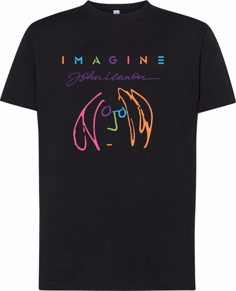 חולצת ג'ון לנון Imagine הביטלס רוק קלאסי גרפיקה של חולצת טי-שירט לסיבוב הופעות