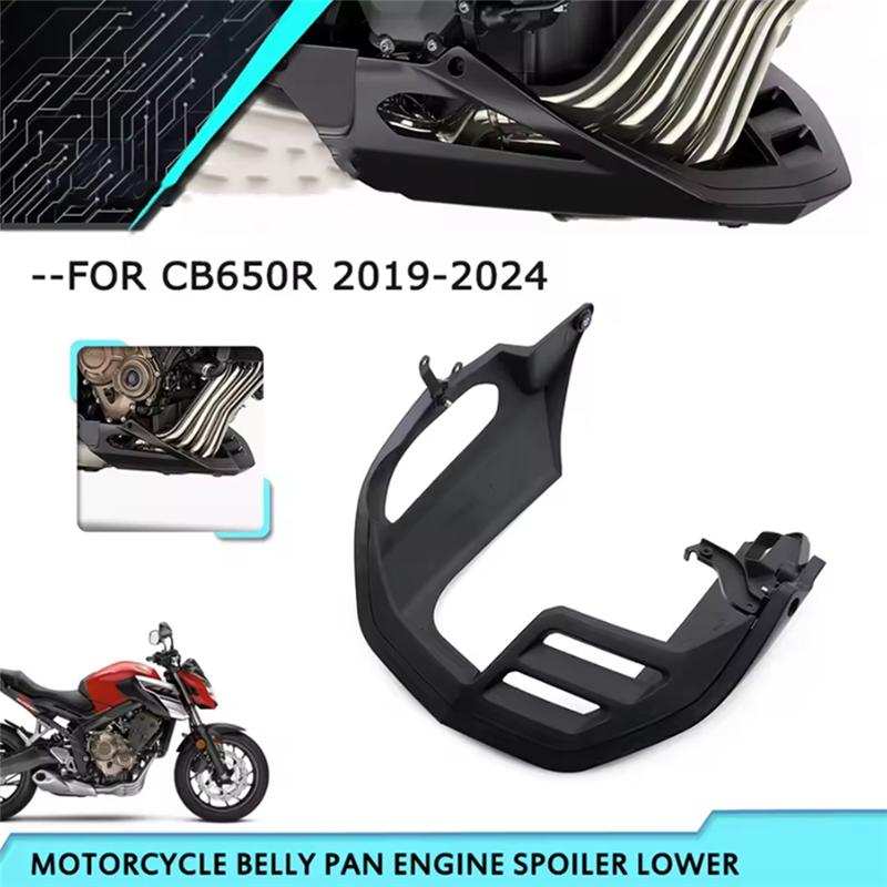 For Honda CB650R CB 650R -2024 Engine Lower Spoiler Body Fairing Protector Guard Chassis Shield Street-A87Q
