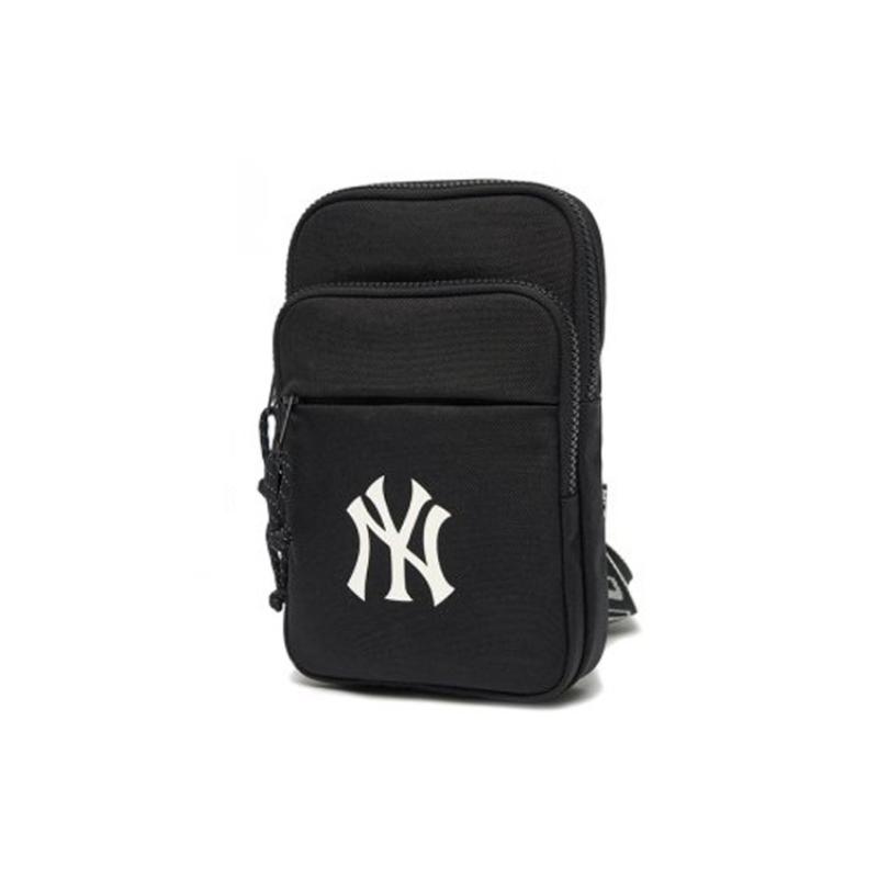 MLB Canvas-Tasche, Handytasche, Umhängetasche Regular Unisex Schwarz Lässig 3ACRM011N-50BKS