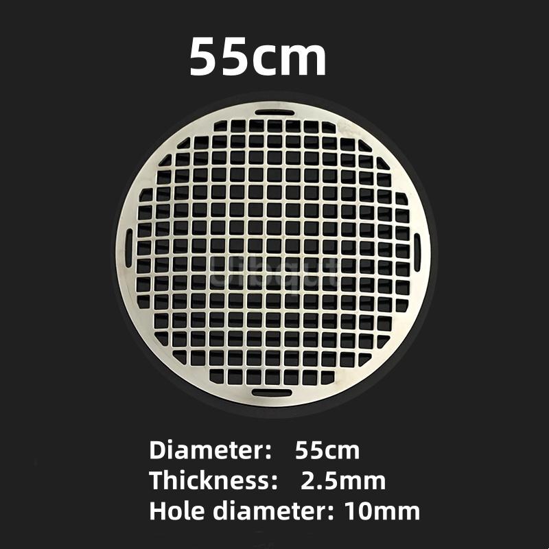 15 to 60cm smooth Barbecue Round Cooling Baking Rack 304 Stainless Steel Wire Oven Grill  Sheet Circular BBQ Net Baking Grill