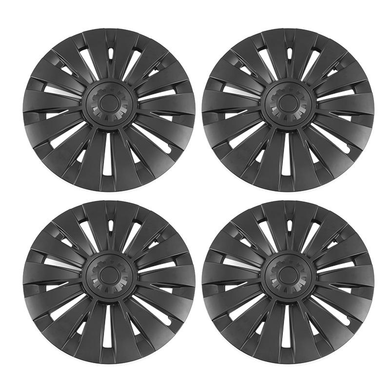 4PCS 19 Inch Hub Cap for Tesla Model Y Wheel Hubcap Performance Replacement Right&Left Wheel Cap Full Rim Cover Accessories