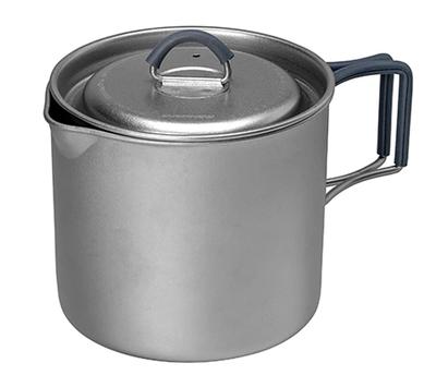 EVERNEW Titanium Cooker with Storage Bag MP500 Flat ECA620