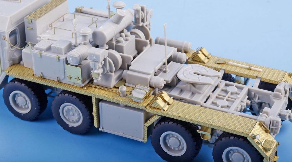 Tetra Model ME Series Tank Transporter Plastic Model Parts ME7229 1/72 SLT-56 (TR)