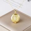 New Trendy Openable Religious Virgin Mary Saint Jude Zircon Photo Box Pendant Necklace for Female Male Daily Party Jewelry