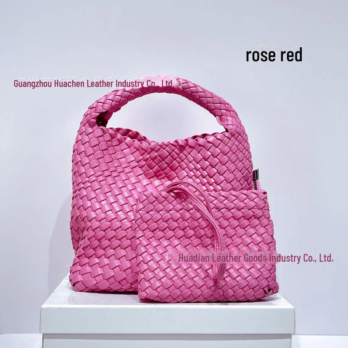 

Модна жіноча плетена сумка великої місткості 2024 року в корейському стилі – компактна та нав’язана на плечі, ідеально підходить як шикарна сумка для мами чи кошика для овочів