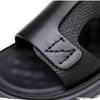 Men's Summer New Sandals and Slippers Men's Leather Sandals Adult Thick-soled Beach Shoes Non-slip Open-toe Leather Sandals 2024
