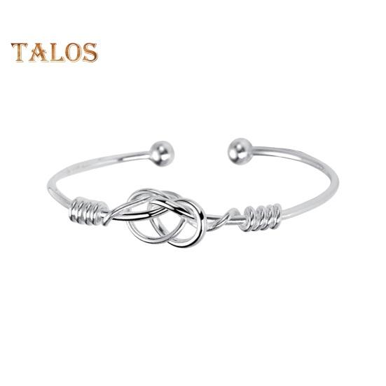 

1/2 шт. женский браслет с полым регулируемым полированным медным запутанным геометрическим узором, браслет на запястье, кольцо на День матери, подарок на День святого Валентина, ювелирные изделия 1pc