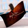 S-SilentS Hill game Beach Towel Colorful Bath Towels for Girl Microfiber Quick Dry Custom Sand Free Beach Yoga Spa Gym Pool
