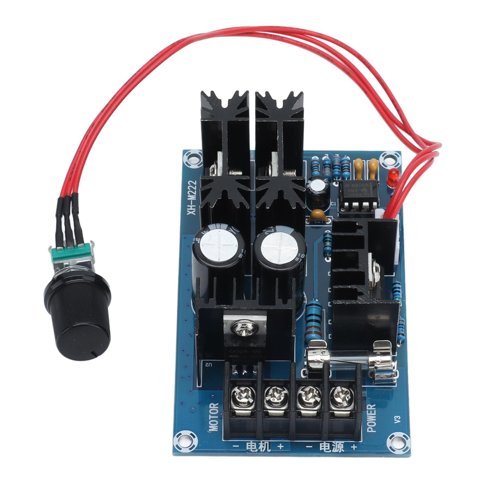 

Модуль регулятора швидкості двигуна постійного струму ШІМ Регулятор високої потужності Плата регулятора напруги 1240В 20А 800Вт