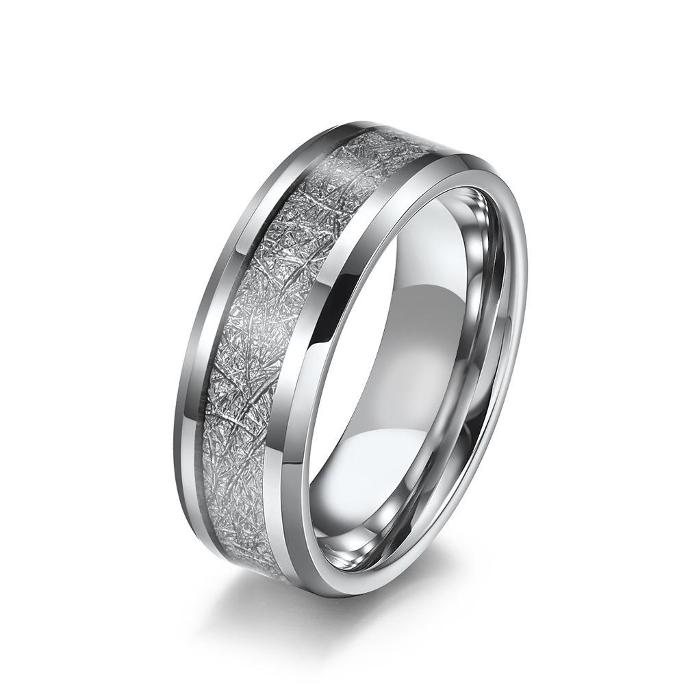 Men's Rotating Cross Titanium Steel Ring - European & American Style Stainless Steel Jewelry