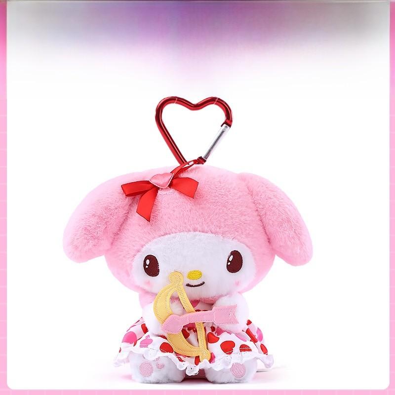 Hello Kitty Melodie Pluche Sleutelhanger Schattige Cartoon Tas Hanger Voor Meisjes Cadeaus