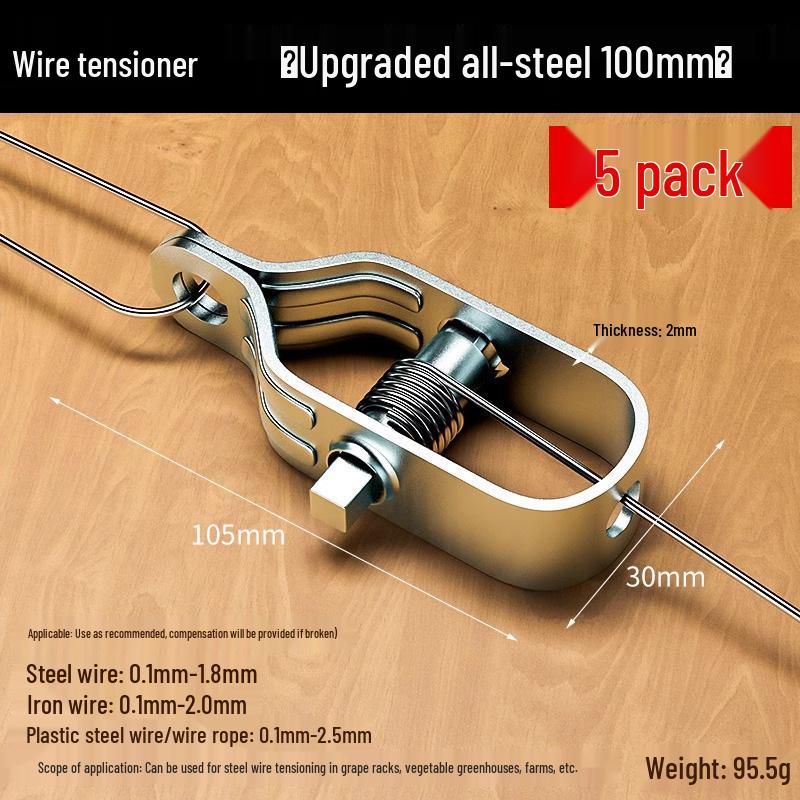 Stahldrahtspanner für Gewächshaus- & Spalierbefestigung