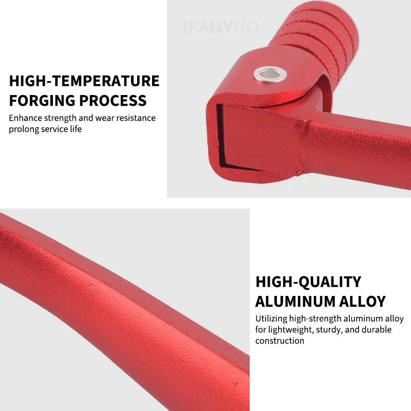 CNC Aluminum Folding Gear Shifter Shift Lever Fit for 70cc 90cc 110cc 125cc 150cc 200cc 250cc Motorcycle ATV Dirt Pit Bikes