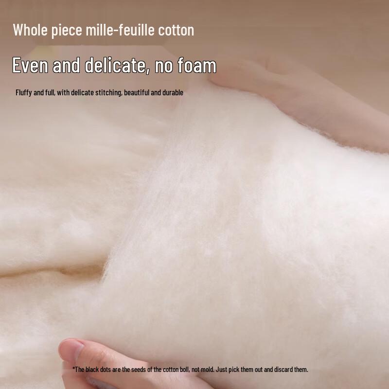 Nanjiren All-Season 100% Xinjiang Cotton Mattress Pad/Quilt