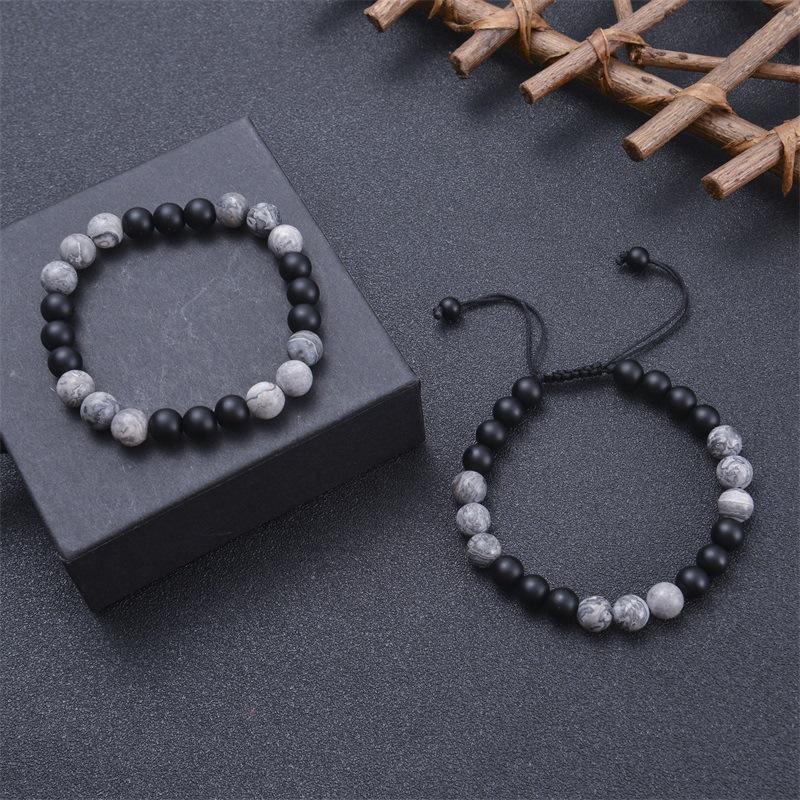 JYL TS Bracelet Crown  CZ Stone Beaded Sparkling Boosts Elegance & Joy Map (set) грани розовый