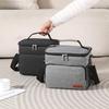 Thermal Shoulder Lunch Bag Waterproof Thick Cooler Handbag Large Insulated Food Grade Peva Family School Picnic Refrigerator Box