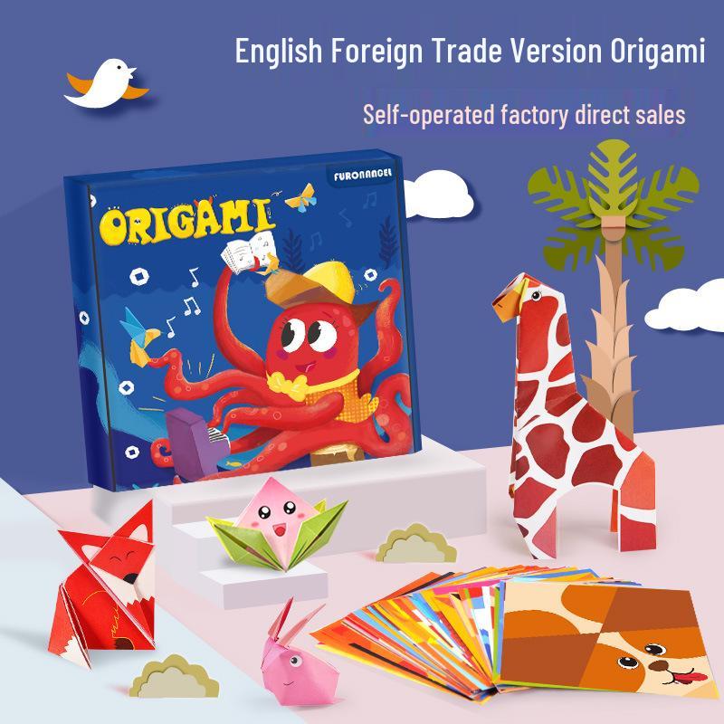 3D Origami Fun: DIY Educational Kit for Children - CPC & CE Certified