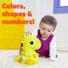 Bright Starts Crawl & Count Go Go Dinosaur [6 Months and Up] Crawling, Chase, Educational Toy, Early Childhood Education, Foreign Language 12506