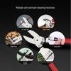 Yiertuo Industrial-Grade Electronic Nozzle Scissors and Oblique Side-Cutting Pliers