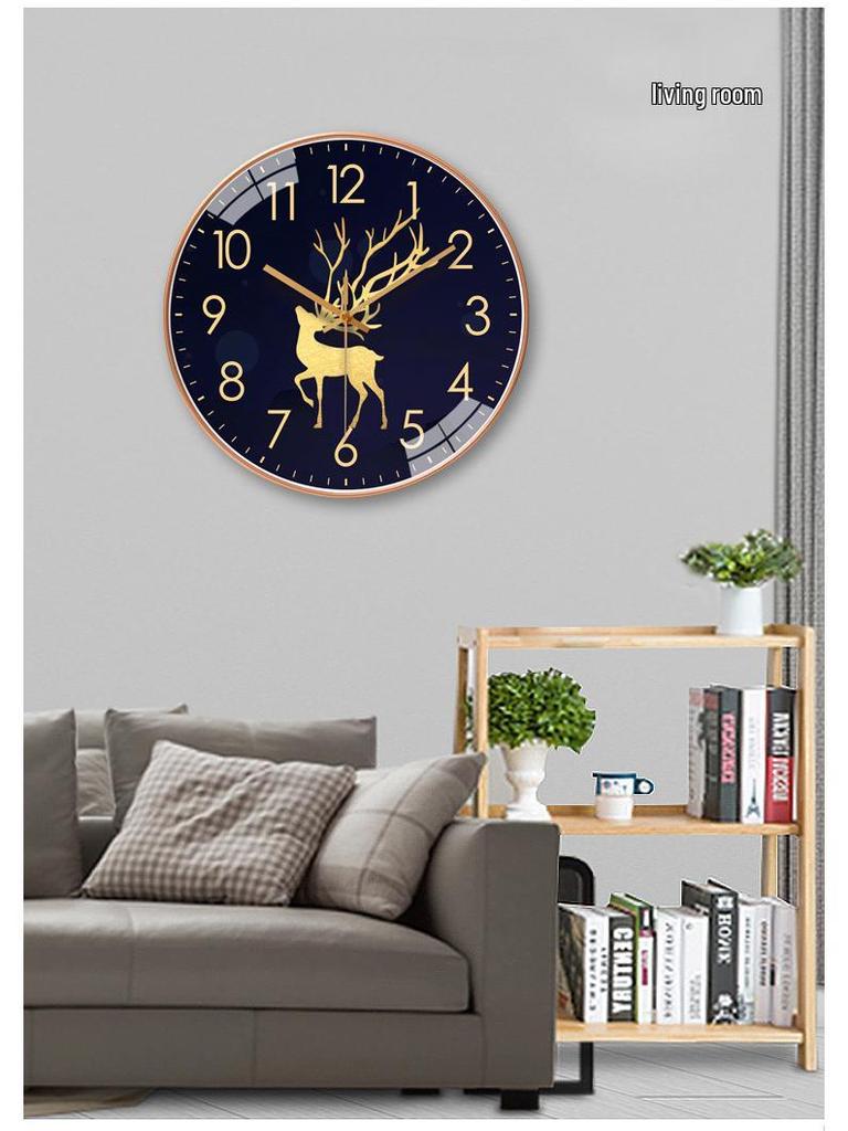 10" Pet Family Wall Clock - Stylish Silent Quartz Design