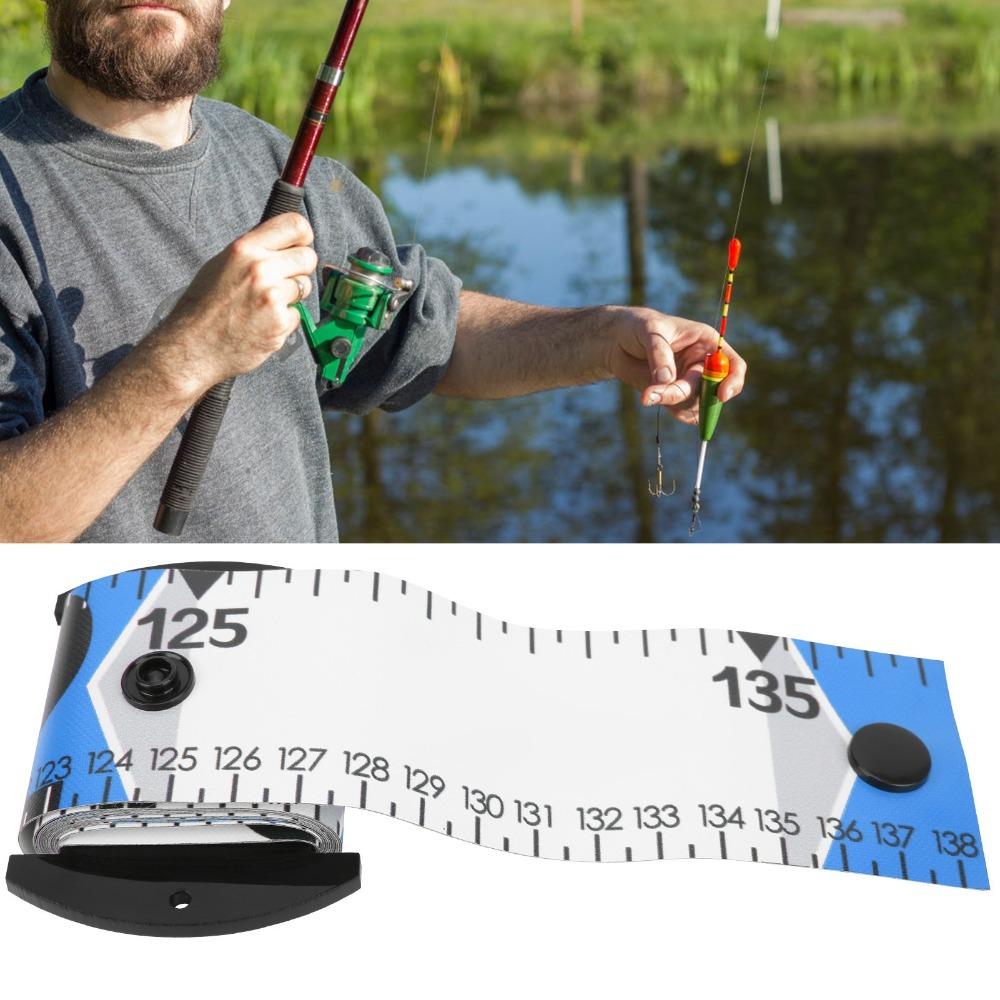 Waterproof Fish Measuring Tape Flexible Fishing Ruler Portable Fish Measuring Ruler For Anglers