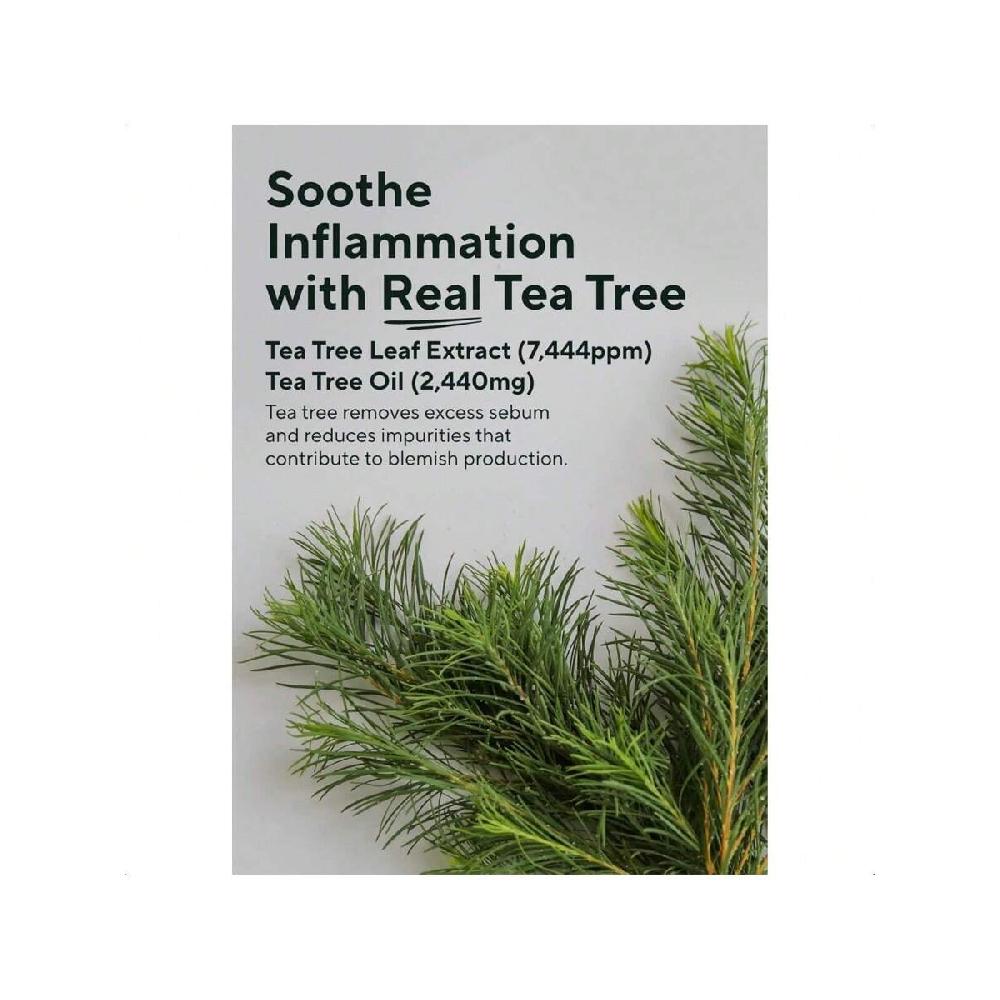 Aromatica Tea Tree Balancing Detergente Schiumogeno 180g Vegano Detergente Doppio Lavaggio Viso Per Pelle Grassa, Verificato EWG