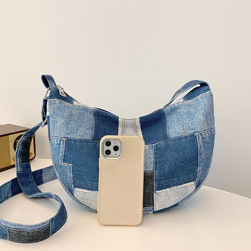 Shoulder Bag Women's Bag Trend Simple Fashion Large Capacity Handheld Canvas Bag