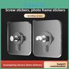 Wall Hooks Adhesive Mounting Acrylic Nodrill Strong Hold For Home Organization
