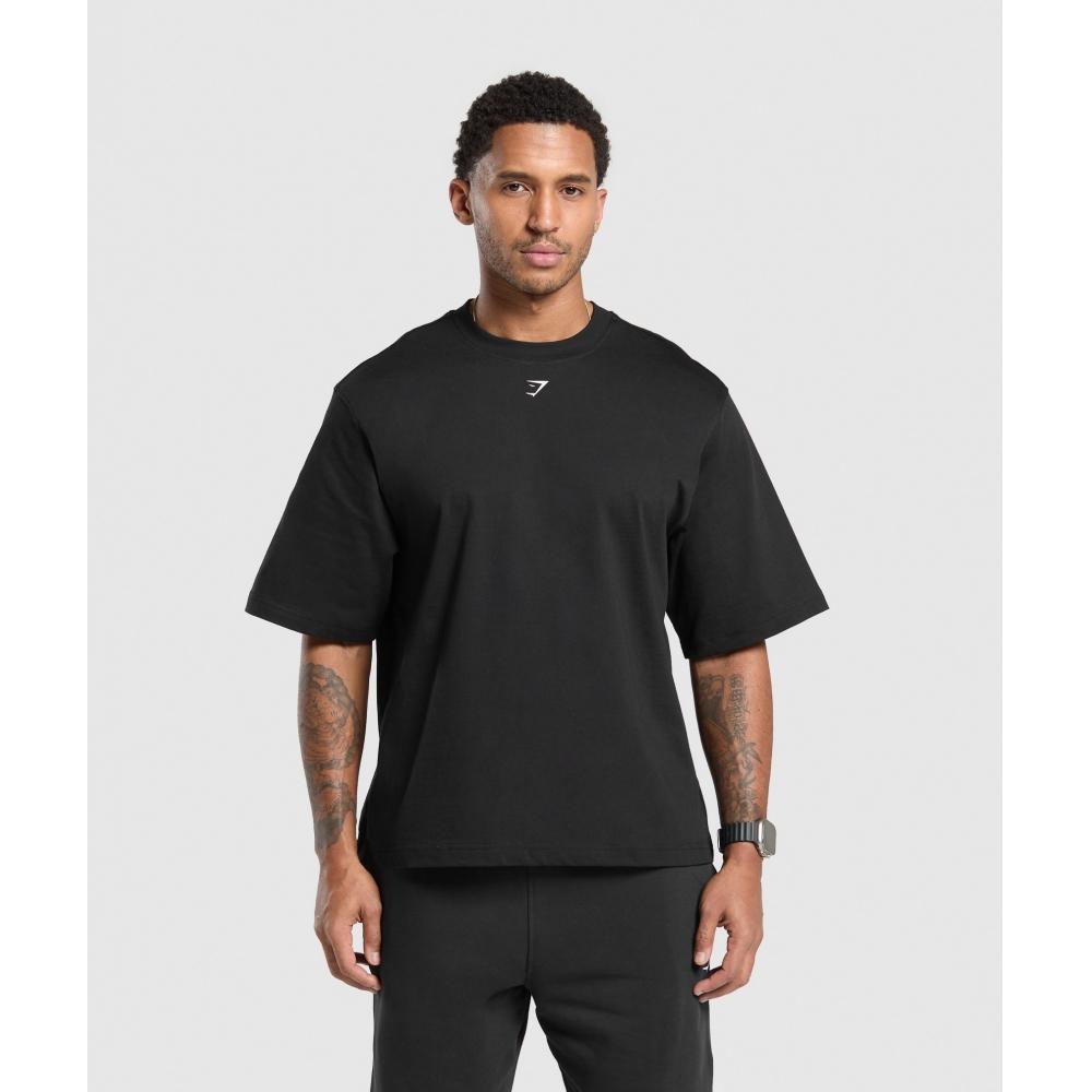 Gymshark EST 2012 T SHIRT Black A2b8h Bb2j