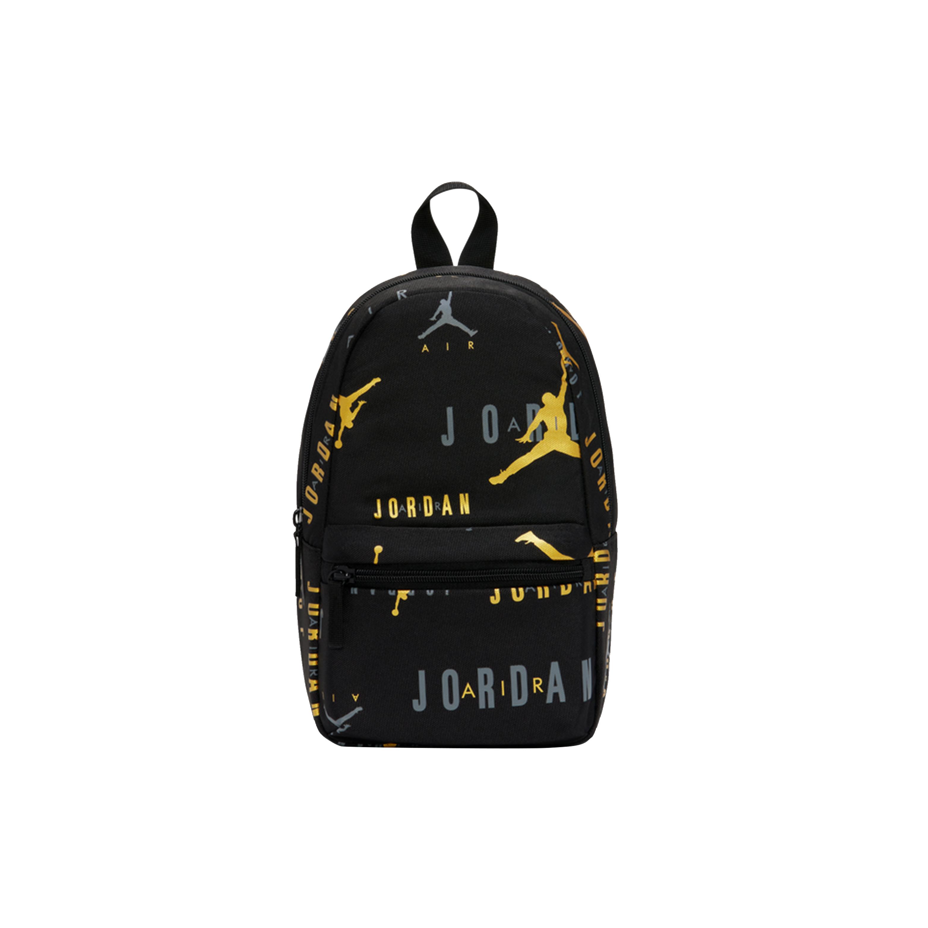 

New Jordan Fabric Backpack Mini Unisex Black DQ8199-010 20.3*10.2*30.5CM