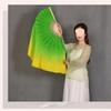31cm Bamboo Chinese Short Bellydance Fan Hand Dye Adults Fan  Kid Women