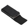 Universal Leather Mobile Phone Waist Bag For iPhone 17 16 15 Pro Max Samsung Xiaomi Vertical Cell Phone Belt Clip Holster Cover