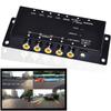 IR Control 4 Cameras Video Control Car Cameras Image Switch Combiner Box For Left View Right View Front Rear Parking Camera Box