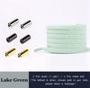 Flat No Tie Shoe Laces Black White Shoelaces for Sneakers Elastic Laces Without Ties Kids Adult Quick Lace for Shoes Rubber Band