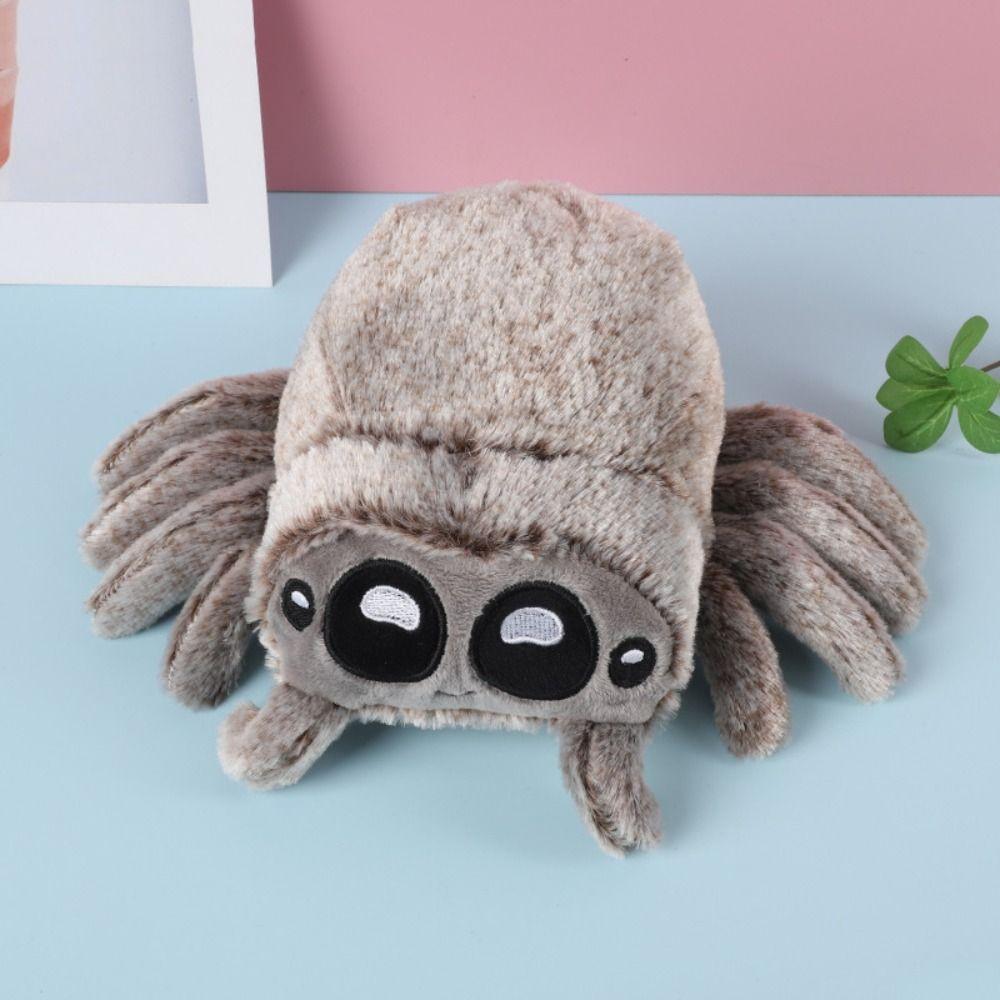Cute Spider Stuffed Plush Toy Soft Spider Ornaments Creative Plush Spider Doll  Xmas Gift