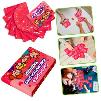 50 cartes de jeu de société, cartes de jeu de cartes interactives multijoueurs, loisirs et divertissement, cartes de jeu de société de construction d'équipe amusantes