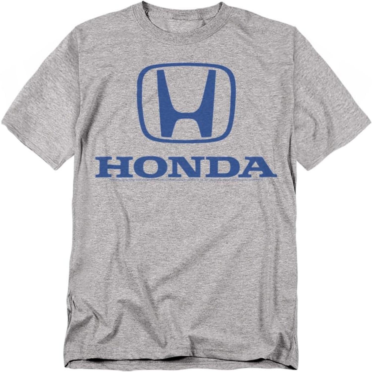 Popfunk Honda Auto Logo Gray T Shirt S
