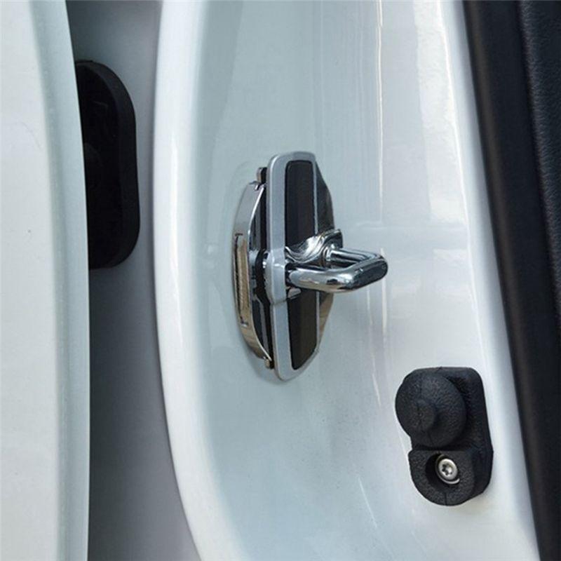 Powerful 4 Sets TRD Door Stabilizer Door Lock Protector Latches Stopper Covers For Nissan Patrol Teana Toura