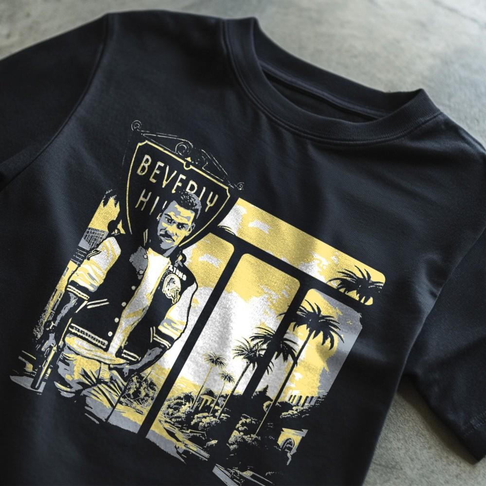 

Полицейский из Беверли-Хиллз Футболка Арнольд Шварценеггер Чужие Сталлоне Жан-Клод Ван Дамм L