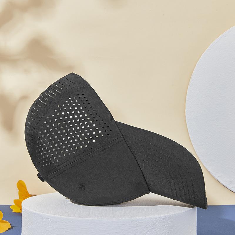 Spring And Summer Semi-Mesh Cap, Sports Quick-Drying Cap, Soft Top Cap, Men'S And Women'S Sunscreen, Sunshade, Breathable Mesh Baseball Cap