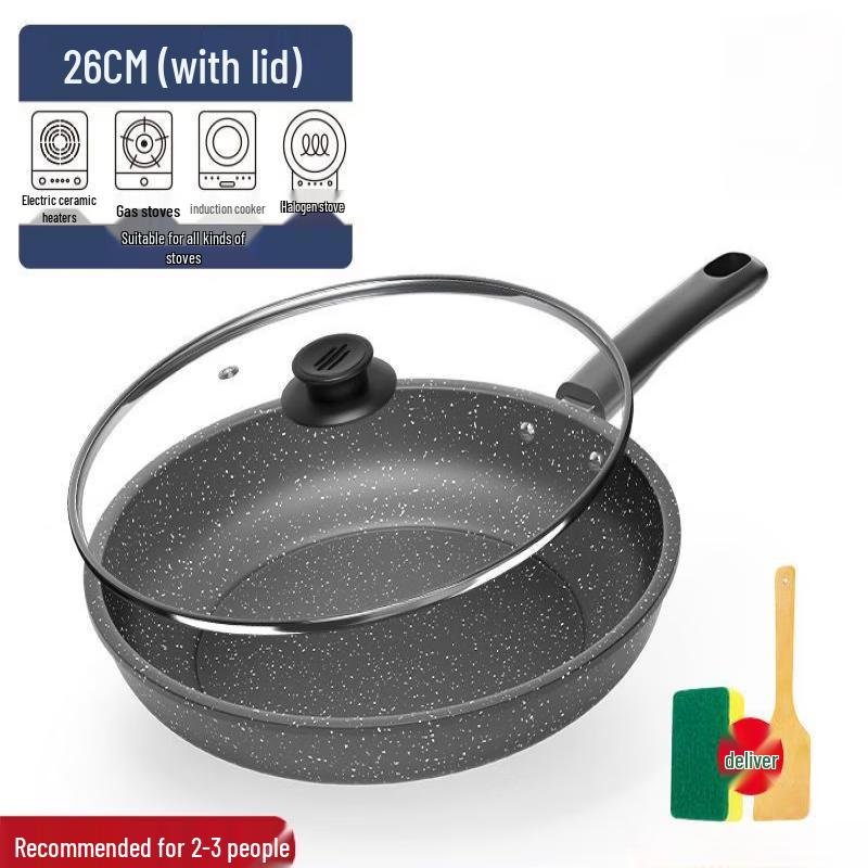 Wutuo 26cm Universal Maifan Stone Frying Pan