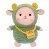 Cute Lamb Plush Toy Rainbow Sheep Doll Girl Sleeping On Bed Pillow Rag Doll Birthday Gift