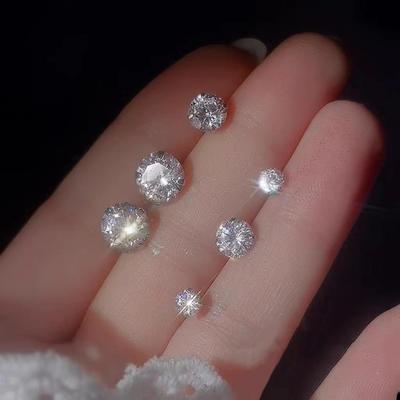 Elegant Small Zircon Ear Cuffs: Sleep-Friendly 925 Silver for Women