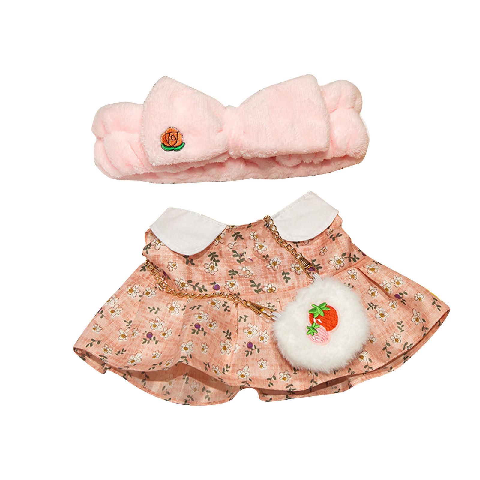 

30 см аксессуары для кукол D-uck плюшевая кукольная одежда Кукольная одежда съемная одежда шляпа костюм аксессуары для плюшевых игрушек