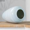 Gradient Blue Ceramic Vase Hydroponics Potted Plant Table Decoration Flowers Arrangement Floral Vases Room Aesthetic Decor