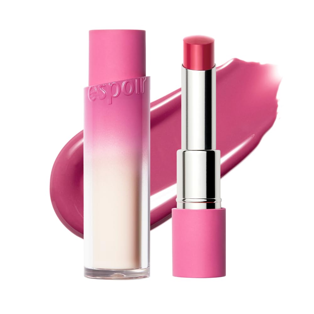 ESPOIR Nowear Balming Glow Blueberry Lipstick for Cool Berry Clear Lightweight Korean Official ESPOIR Brand #5 3g, Long-Lasting Tones, Mauve, Color,